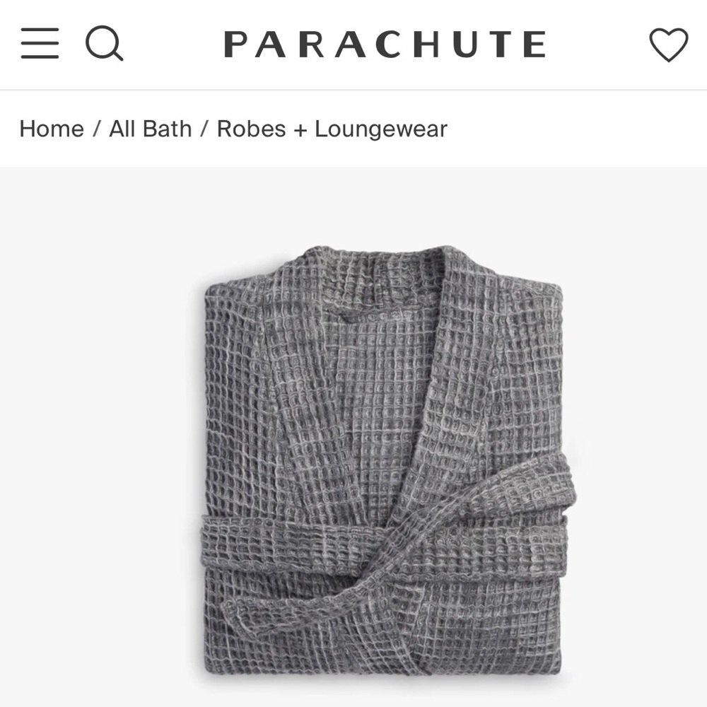Parachute Waffle Robe